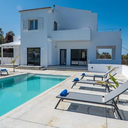 Villa Montis Sea View Heated Pool Daratsos